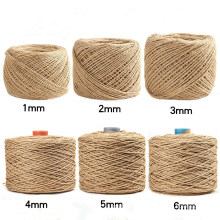 Wholesale Price 1mm-6mm Twisted Natural Hemp Rope